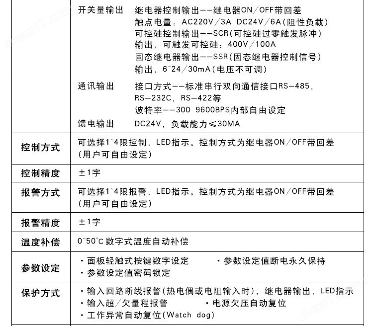RK-6SX-D智能多回路温度控制仪